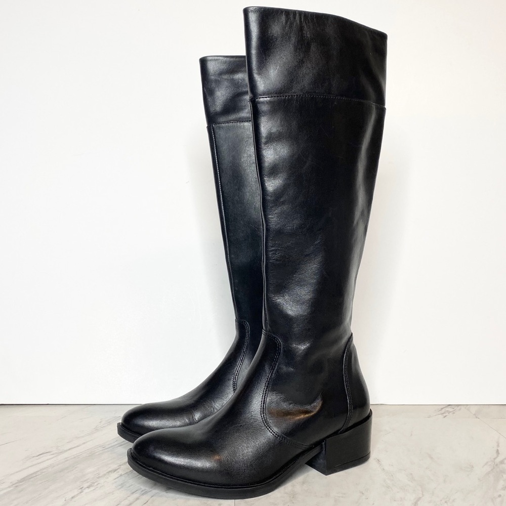 Italian Shoemakers Black Tall Boot 5 1/2